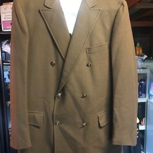 Wool brown sports coat